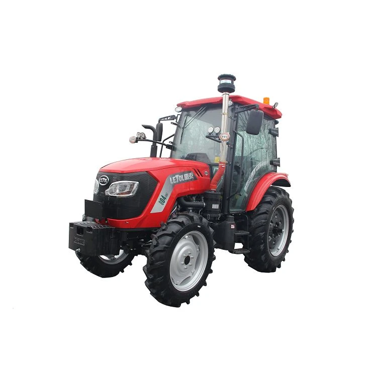 تراکتور کشاورزی 80 اسب بخاری 4WD با تایر برنج برای شالیزار